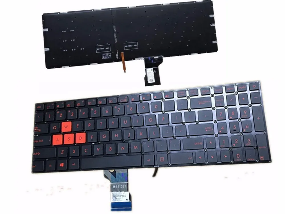 

English Keyboard for ASUS GL502 GL502V GL502VT GL502VS GL502VM GL502VY US BACKLIT Standard English Layout