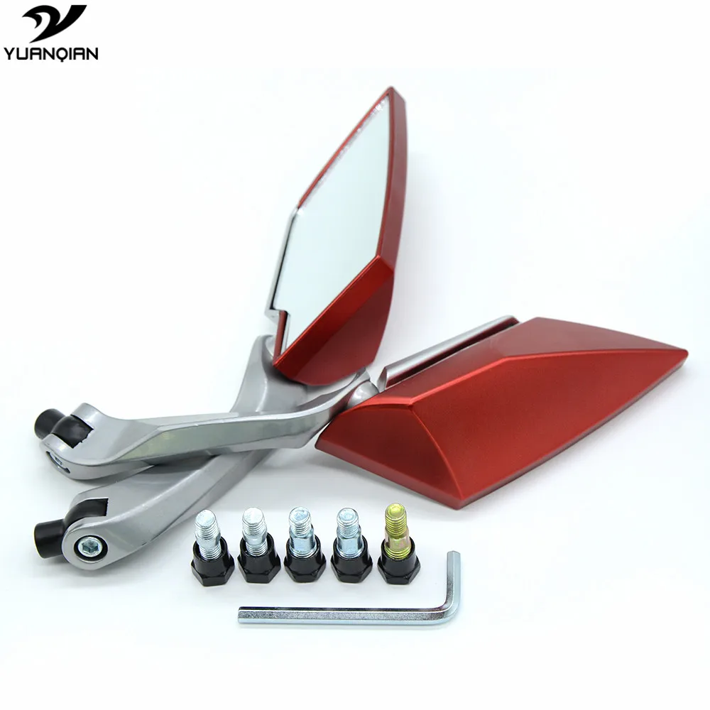 8mm 10mm Motorcycle Mirror Side Mirrors Moto Rear View Mirror For Suzuki GSR GSXR 600 750 1000