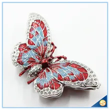 Colorful Butterfly Trinket Box Jewelry Box Ring Box Necklace Box