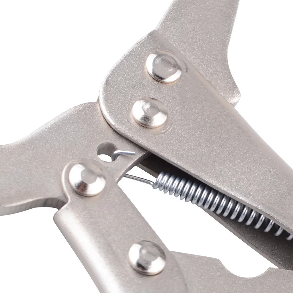 9 C Clamp Vise Grip Locking Welding Pliers Wood Tenon Locator Tool Part*1 Sale