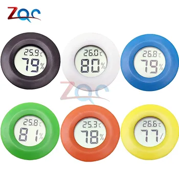 

Mini LCD Digital Thermometer Hygrometer Fridge Freezer Tester Temperature Humidity Meter Detector Thermograph for Pet Auto Car