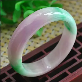 

Jade bracelet female violet jade special jade bracelet 61MM 00148
