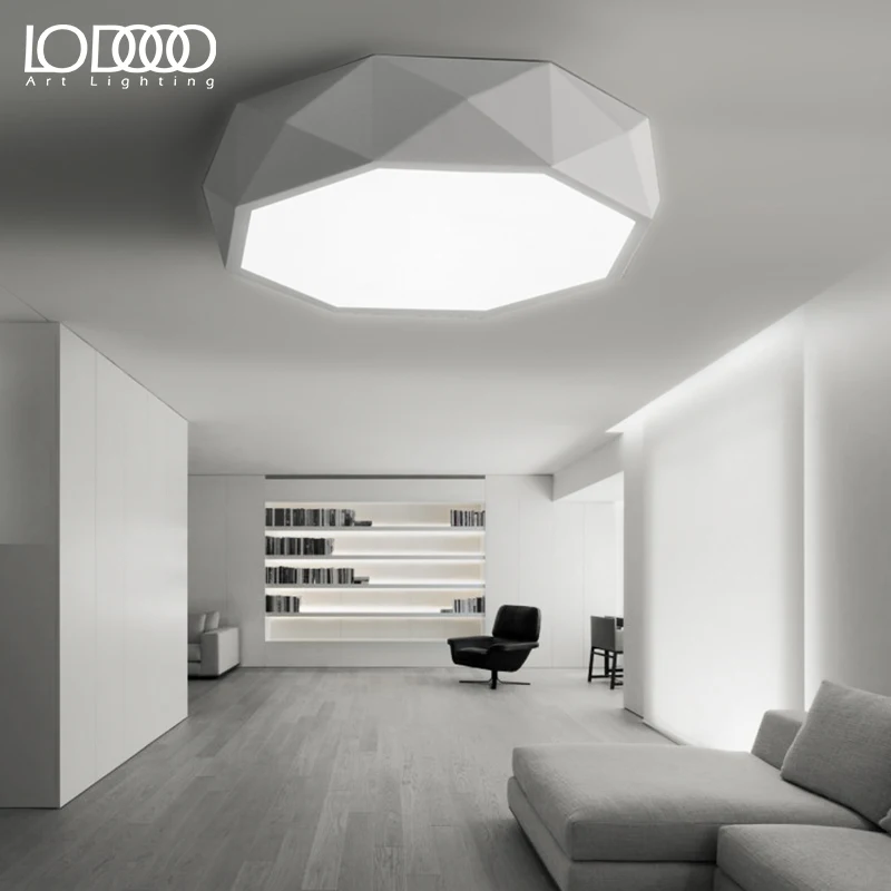 

LODOOO Design Acrylic Modern Led Ceiling Lights For Living Study Room Bedroom lampe plafond avize Indoor Ceiling Lamp Fixture