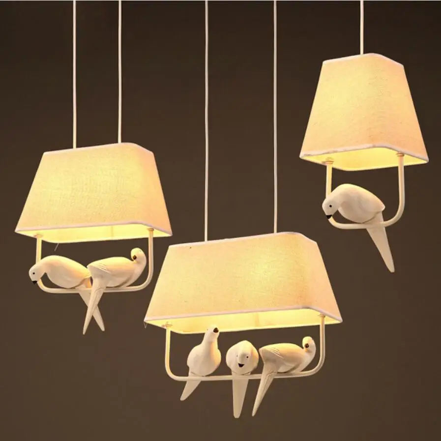 Moderne kunst harz vogel Pendelleuchten led lampen wohnzimmer led ... Moderne kunst harz vogel Pendelleuchten led lampen wohnzimmer led ...