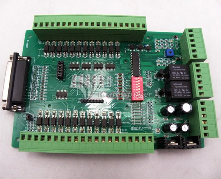 

CNC Router MACH-CNC Interface Breakout Board For PC KCAM4 MACH3 Mill Stepper Motor Driver