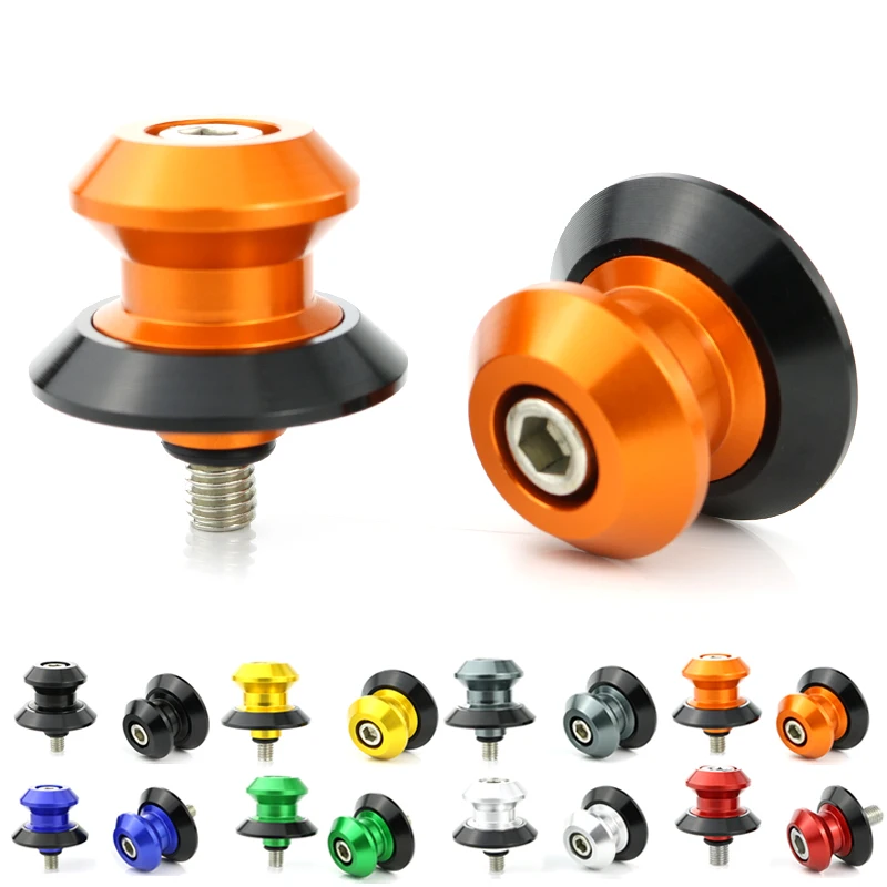 

For KTM 1090 ADVENTURE R 1290 SUPER ADVENTURE R 2016 2017 Swingarm Stand Bobbins Spools Slider CNC Aluminum Alloy