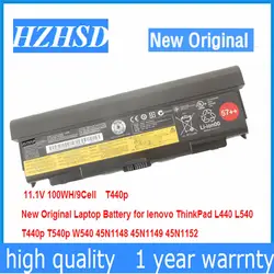 11.1 В 100wh/9 Cell T440p новый оригинальный ноутбук Батарея для Lenovo ThinkPad L440 l540 T440p T540p w540 45n1148 45n1149 45n1152