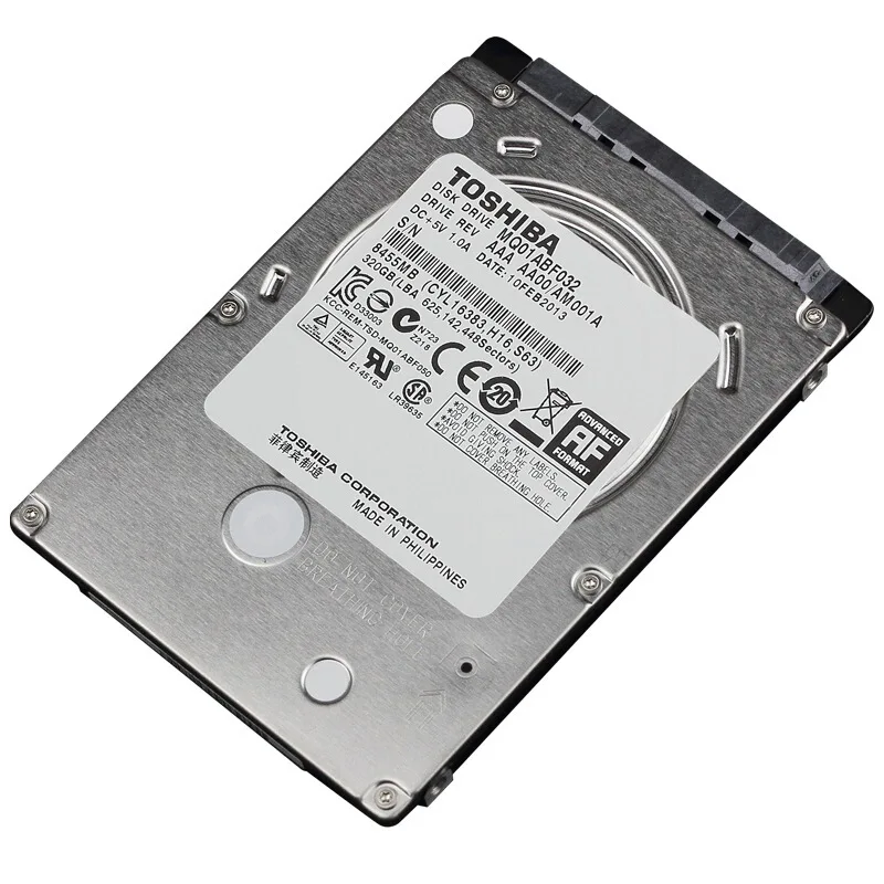 Внутренний жесткий диск TOSHIBA MQ01ABF032 для ноутбука 320 Гб HDD HD 2 5 дюйма 5400 об/мин 8M