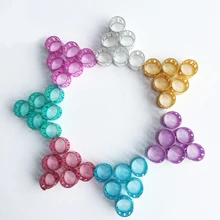 50 шт./лот Золотой/Серебряный/микс серебряный золотой микро волос Dread косы бусины для дредов регулируемые манжеты заколки для волос аксессуары