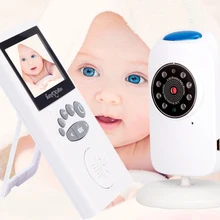 Hoomall Беспроводной Детский монитор, светодиодный, температурный уход за ребенком, 2,40 дюймов, 2 способа разговора, ночное видение, камера с ЖК-экраном, видео, Детская безопасность