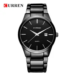 2018 CURREN Элитный бренд аналоговые спортивные наручные часы дисплей дата для мужчин кварцевые бизнес relogio masculino