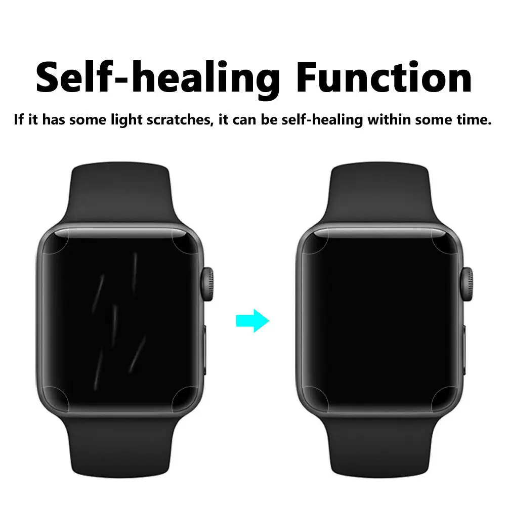Защитная 3d пленка для Apple Watch 44 мм 40 42 38 iWatch 4 3 2 1 защитная экрана|Защитные стёкла и