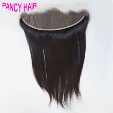 Brazilian Virgin Human Lace Frontal Closure Straight With Baby Hair pre plucked Full Frontal Lace Closure 13×4 Frontals