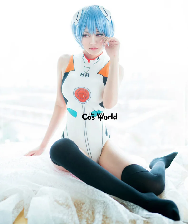 EVA Ayanami Rei Asuka Langley Soryu комбинезоны без рукавов бикини купальники купальный костюм костюмы для косплея