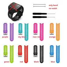 30 комплектов. Ремешок для наручных часов ремешок для Forerunner 910XT GPS спортивные часы. F910 лента. DHL бесплатно