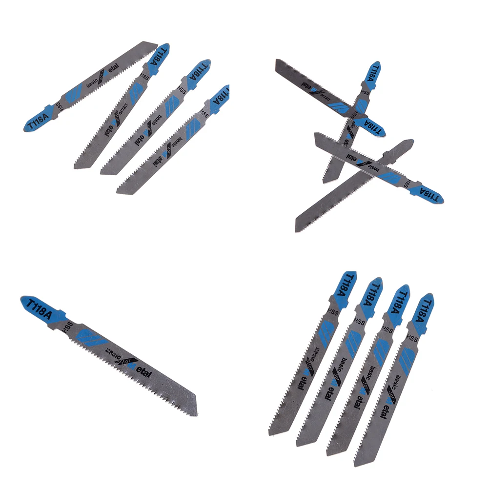 5Pcs Reciprocating Saw Blade Jig Saw Blades For Wood PVC Fibreboard Power Tools Wood Metal Fast Cutting good quality new arrival