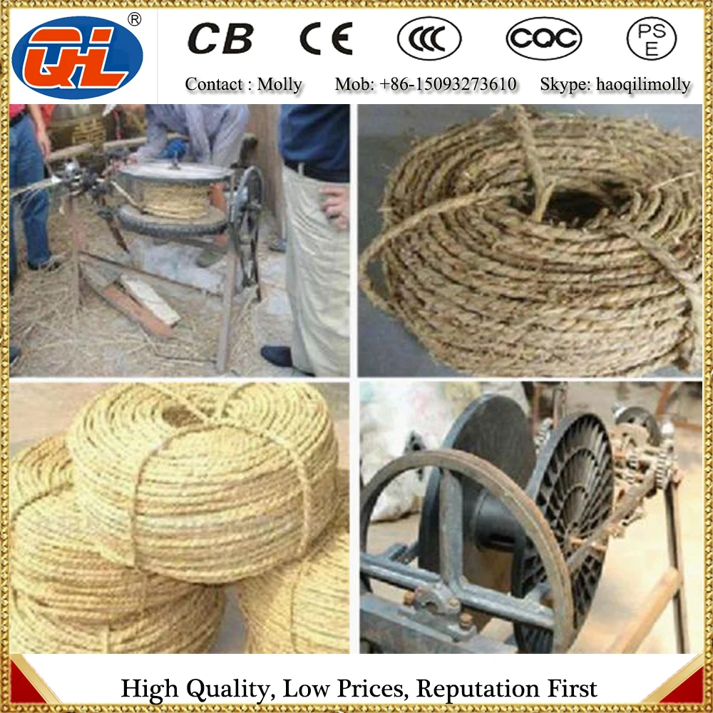 straw rope making machine8