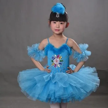white swan lake ballet costumes leotards for gymnastics for girls feather professional tutu ballet blue black pink white costume