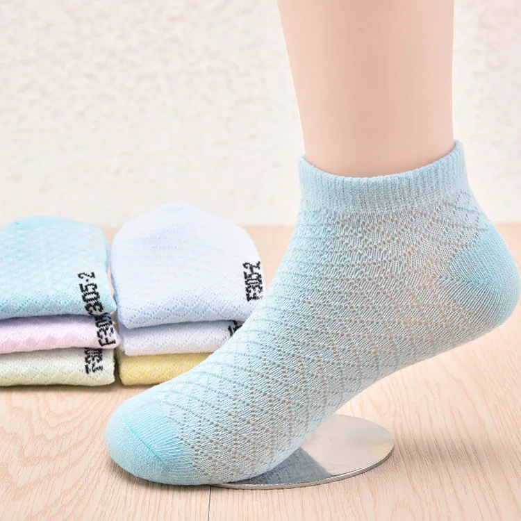 Новые хлопковые носки для малышей короткие носки для мальчиков и девочек весенние Стильные CH-RE8RE2