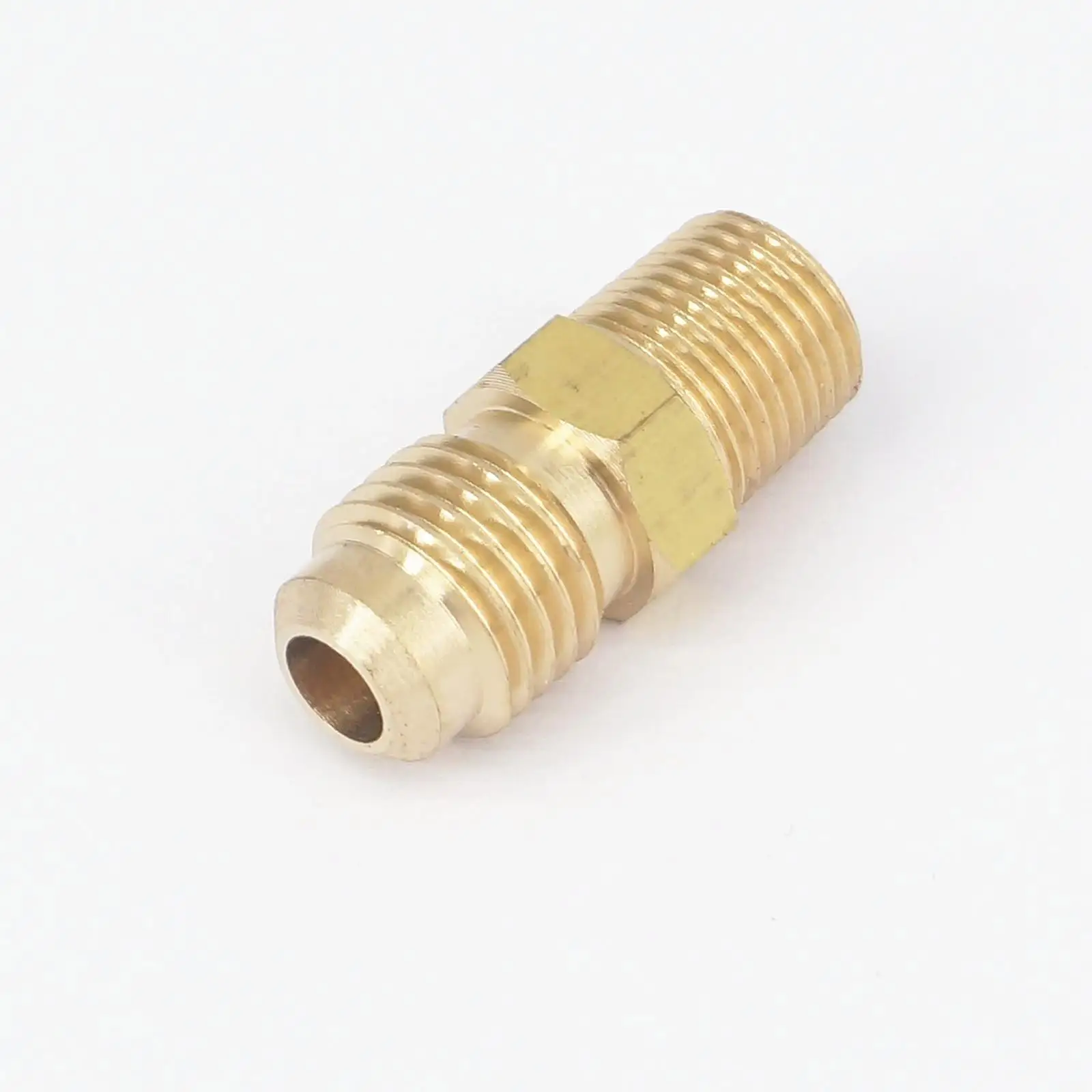 SAE нитки 7/16 &quot 20 UNF Подходит диаметр трубы 1/4&quot 1/8 &quotNPT папа латунь 45 градусов