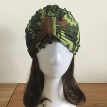 Женская камуфляжная кепка ручной работы с галстуком-бабочкой