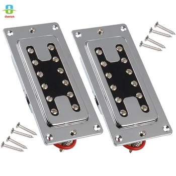 

Chrome 6 String Guitar Humbucker Pickup Neck And Bridge Humbucker Pickups for Electric Guitar