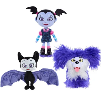 

Junior Vampirina Plush Toys 18-25cm Reborn Doll The Vamp Batwoman Girl & Purple Dog Plush Stuffed Animals Toys for Kids Gifts