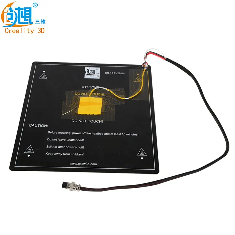 Shipping DHL/Fedex Creality 3D hot bed board for CREALITY