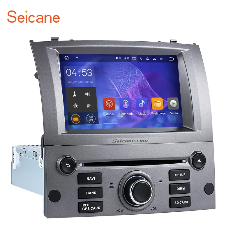 

Seicane Android 7.1 7inch 1Din Car Stereo Radio GPS Navigation Multimedia Player For Peugeot 407 2004 2005 2006 2007 2008 2009