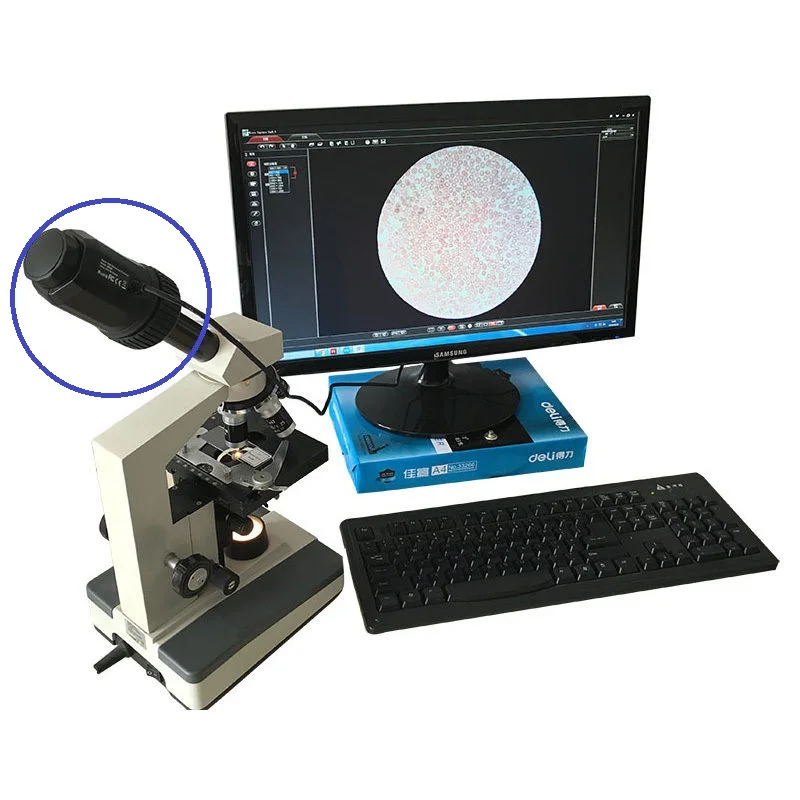  8.0 MP USB Camera Digital Eyepiece for Microscope Astronomical Telescope Spotting Scope Binoculars 