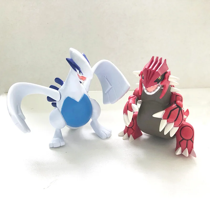 8 см Groudon Lugia аниме мультфильм экшн и игрушки Фигурки Коллекция Модель игрушки Кен Ху магазин