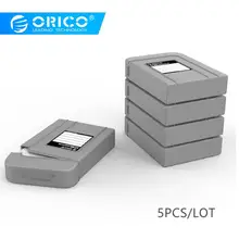 ORICO PHI-5S-GY простой HDD протектор Коробка для 3,5 дюймов HDD чехол с Водонепроницаемый Функция 5 шт./партия-серый
