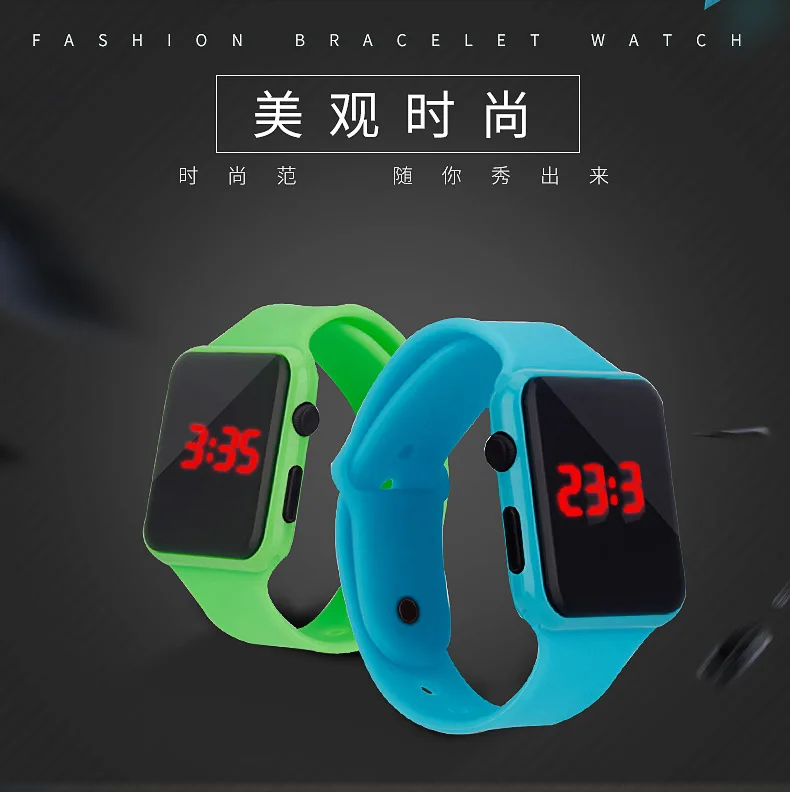 new hot square mirror face silicone