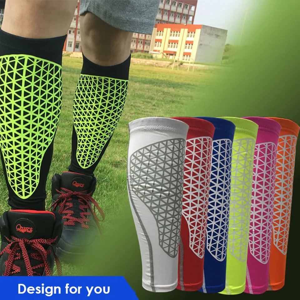 1PCS Basketball Football Leg Pads Shin Guards Soccer Protective Calf