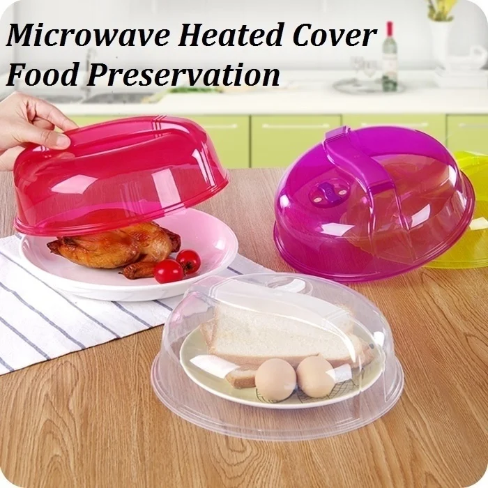 

Steamvent Microwave Plate Topper Cover Food Dish Steam Vent Splatter Lid Kitchen Cooking XB 66