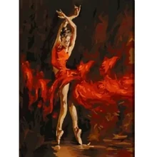 DIY картина маслом для рисования дома подвесной декоративный набор ручной работы картины по номерам на холсте для офиса домашний декор