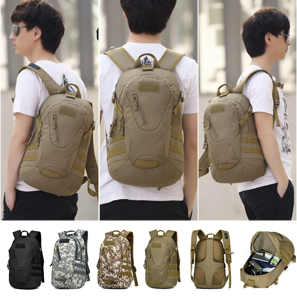 

35L Outdoor Military Army Backpack Unisex Trekking Sport Travel Rucksacks Camping Hiking Trekking Camouflage Bag