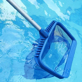 

Pool Spa Hot Leaf Leaves Rake Mesh Frame Net Skimmer Cleaner Swimming Pool Spa Tool New Swimming Pool Cleaning Rake Net