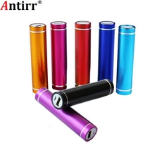 Antirr 2600 мАч запасные аккумуляторы для телефонов индикатор 18650 портативный внешний батарея USB внешний аккумулятор зарядное устройство для мобильного телефонов и планшеты