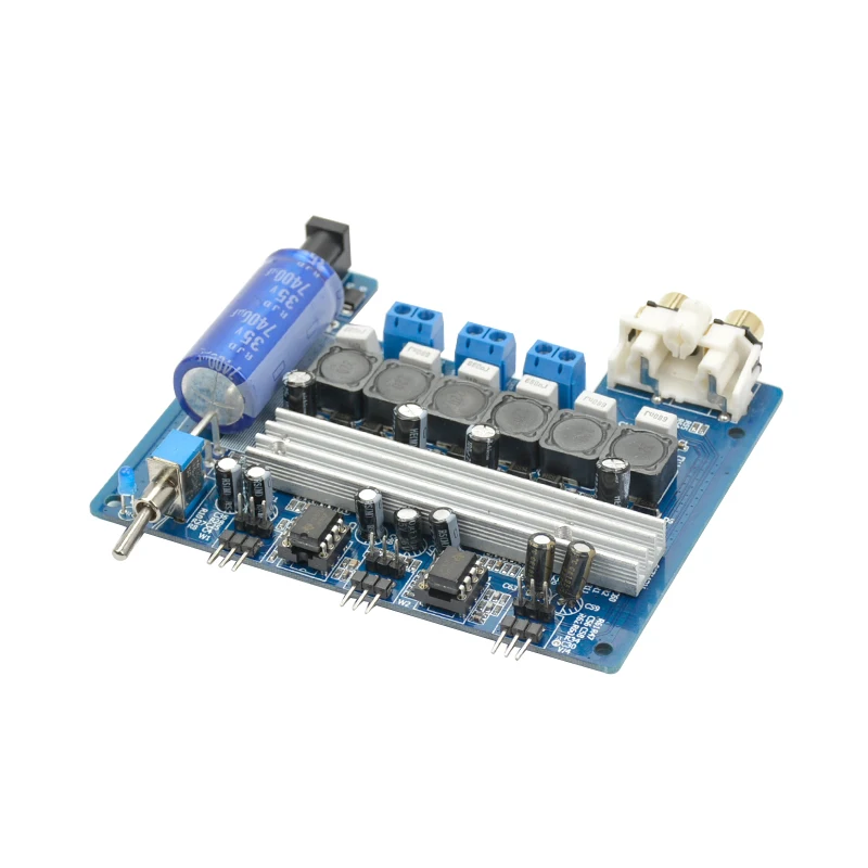 AIYIMA TPA3116D2 сабвуфер цифровой усилитель доска 2 1 TPA3116 мощности аудио домашний 2x50 Вт +