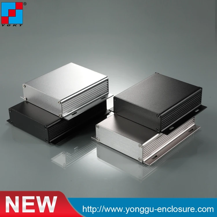 

6063 extrusion aluminum material pin fin heat sink housing/case/enclosure 104*28*95 mm 4.09''x1.1''x3.74''