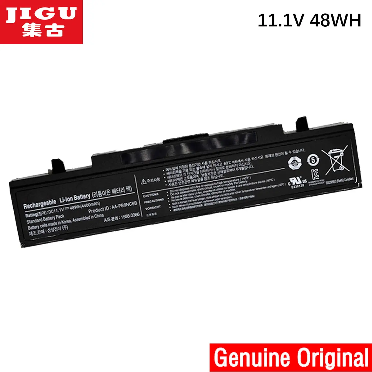 Оригинальный аккумулятор JIGU для ноутбука SAMSUNG 300E4X 300V4A 300V5A 305V4A 305V5A 3430E 350U2B 350V5C 355E5C