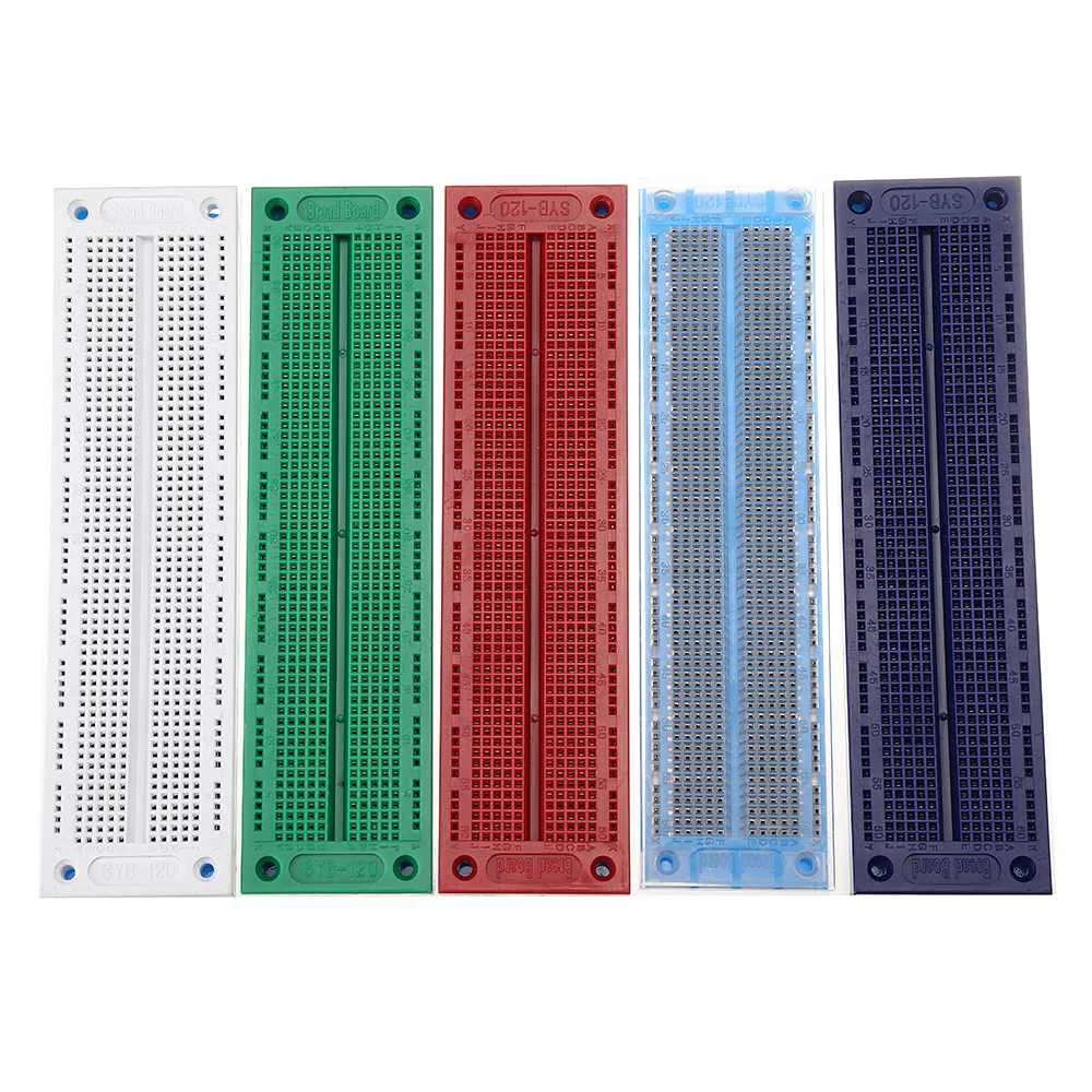 

5pcs SYB-120 Breadboard 700 Point Solderless PCB Bread Board 177x46mm