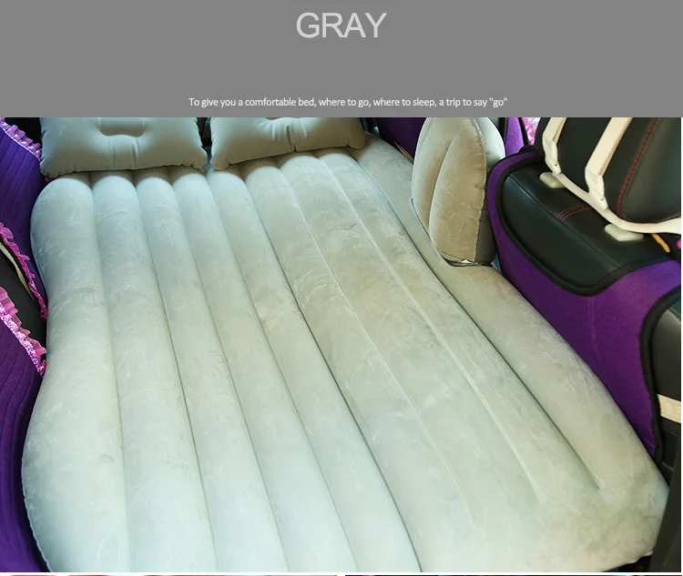 Автомобильное заднее сиденье универсальная дорожная кровать надувной матрас Открытый Многофункциональный коврик для кемпинга Матрас Подушка с подушками