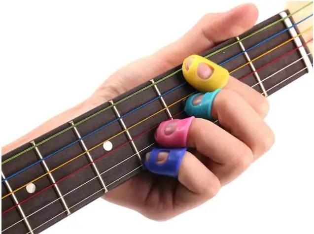 Guitar Accessories Guitar Tool Kit Guitar Capo Picks Picks Holder Case Fingertip Protector Parts