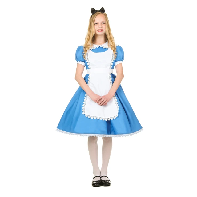 child girls superme alice wonderland halloween costume