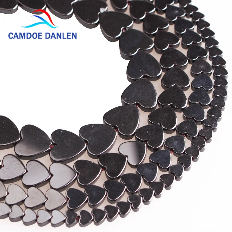 Свободные бусины CAMDOE DANLEN из черной гематитовой ткани 6 8 10 мм сделай сам