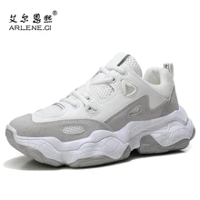 Tenis Masculino/ г. весенне-осенние мужские кроссовки из сетчатого материала, не сужающийся книзу, долговечная повседневная обувь модная мужская обувь на шнуровке, Вулканизированная обувь Tenis