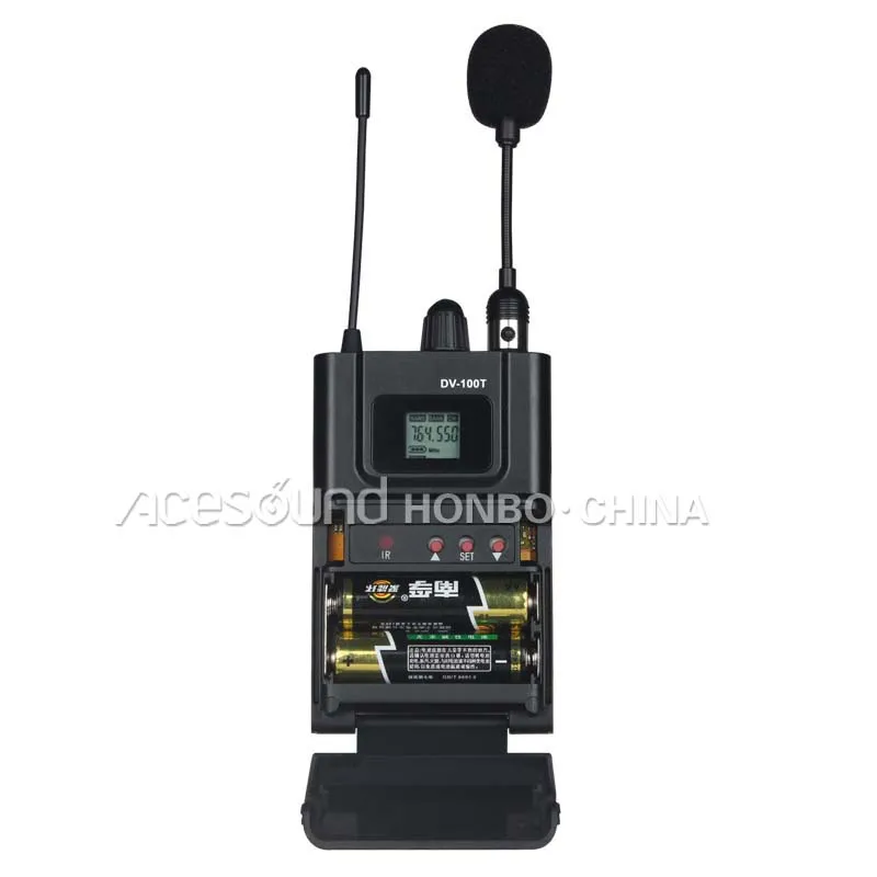 ACEMIC DV-100T shartgun микрофон для интервью беспроводная камера микрофон система для камеры наружная Запись интервью съемки