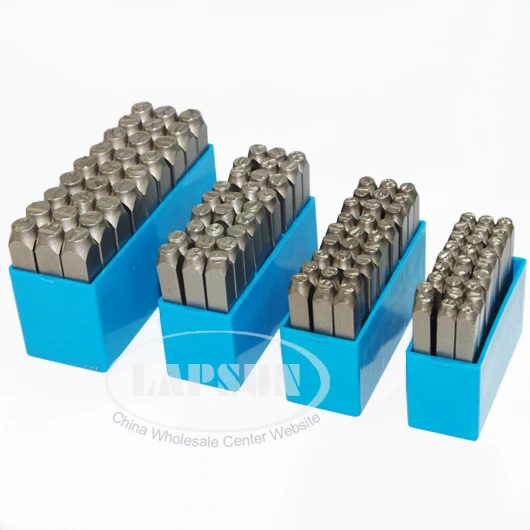 

27pcs 3mm 4mm 5mm 8mm 10mm 12.5mm Steel Metal Letter Stamp Stamping Kit Set Wood Punch Plastic Case 26 Letters A-Z And "&"